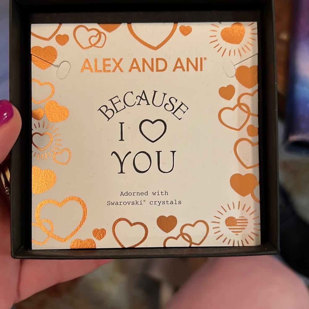 Limited Addition Alex and Ani Daughter with Swarovski Crystals on charm - Picture 4 of 5
